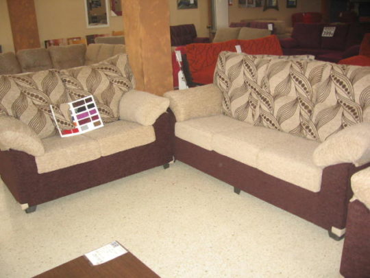 conjunto de sofás de 2 piezas