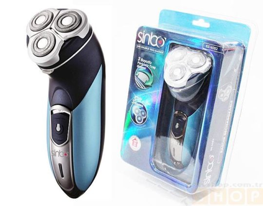 Afeitadora SINBO SS-4032 Recargable 3 Rodillos