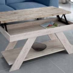 Mesa de centro elevable para salón