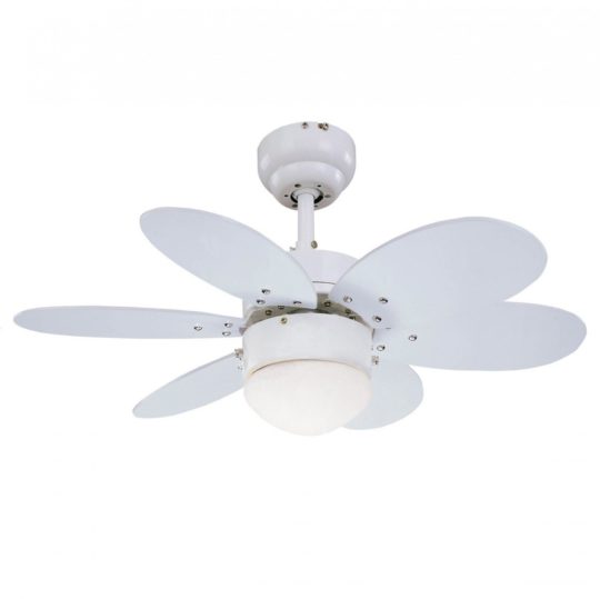 Ventilador Techo VT-76 AC 1 E-27 BCO/PINO (1782)