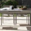 Conjunto de jardín blanco moderno