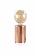 Lámpara metal cobre 9079 diseño industrial