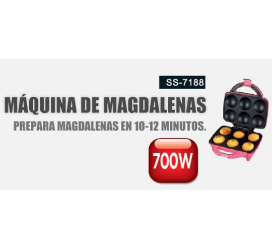 Máquina para hacer magdalenas SOGO 700 W SS-7188