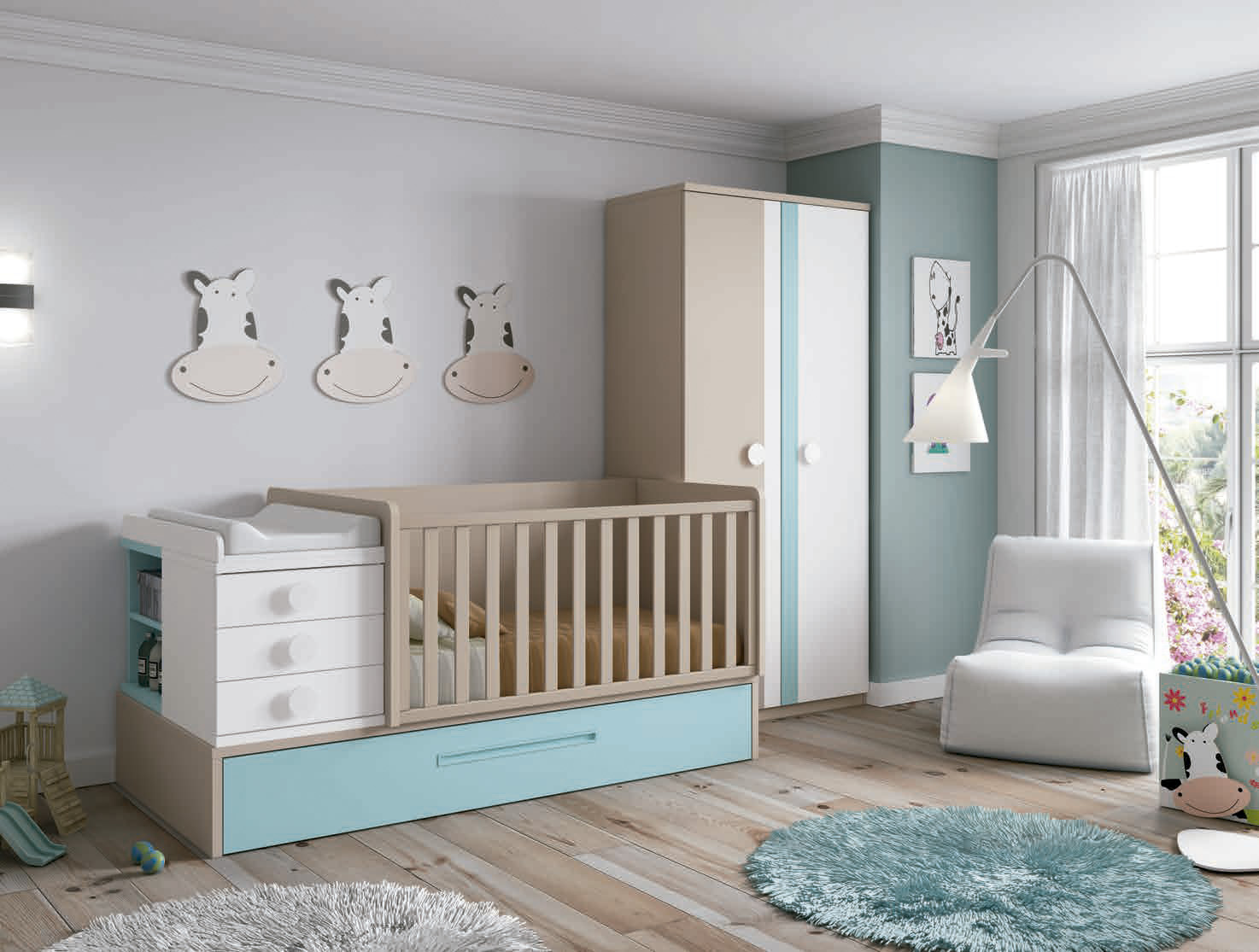 De qué color pintar un cuarto infantil - Consejos de decoración