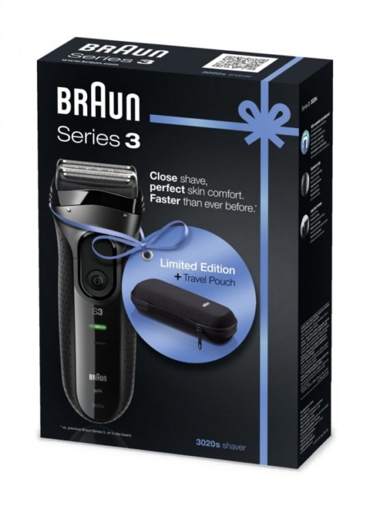 Afeitadora Recargable y Lavable BRAUN