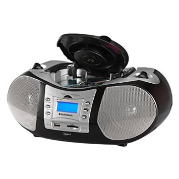 Radio CD AUDIOSONIC CD-1586 GRANDE MP3-USB NEGRO