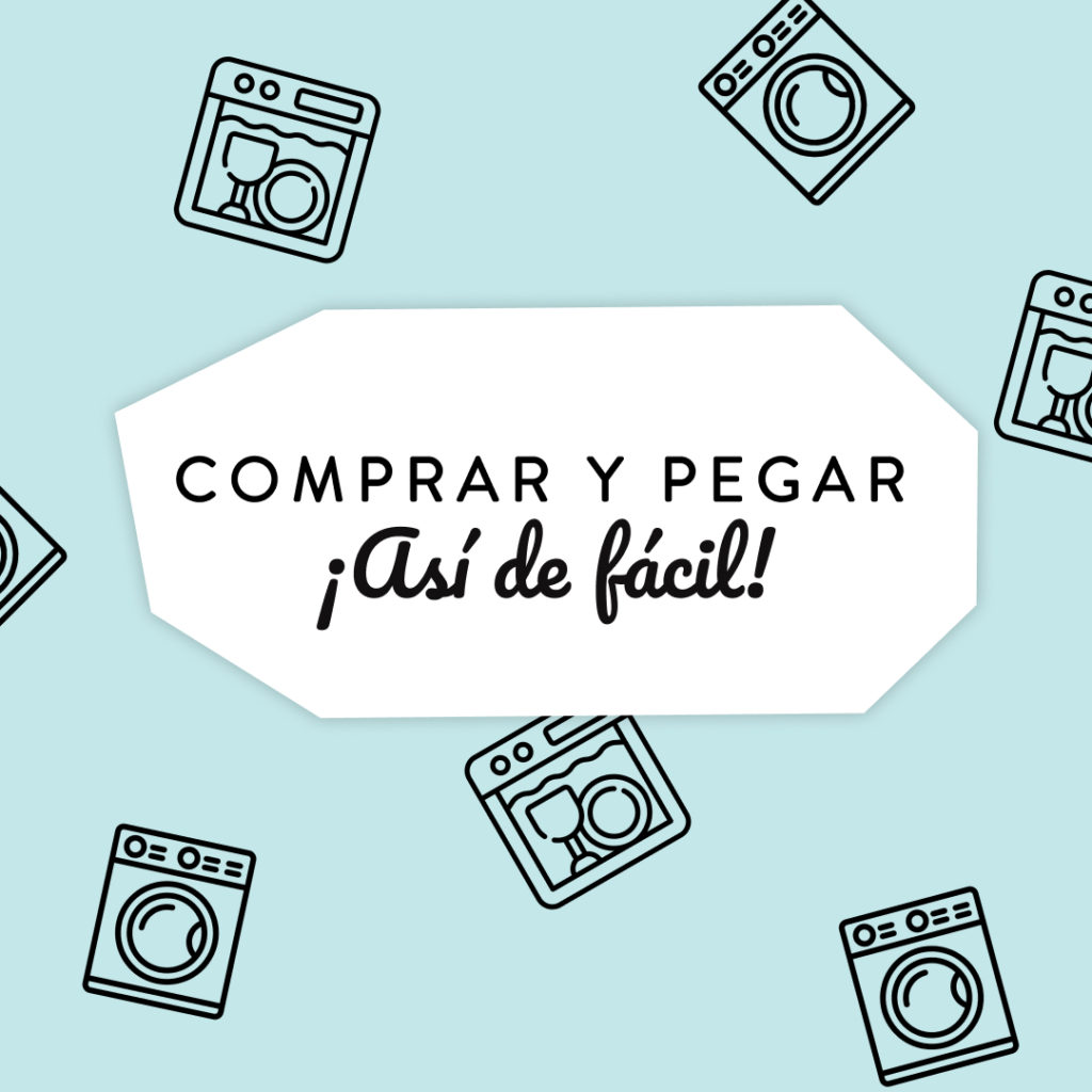 Comprar y pegar, así de fácil