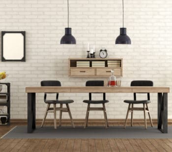 Dining Room In Industrial Style