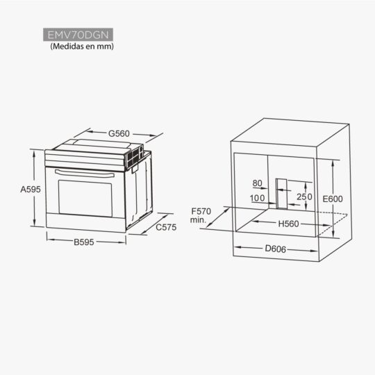 Horno 8 Funciones Emv70dgn Cristal Negro (1)